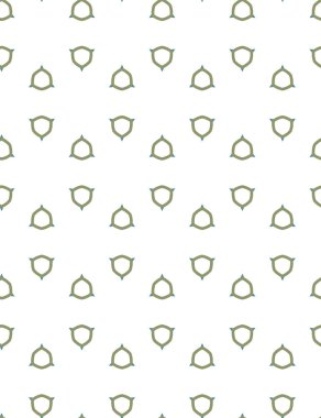geometrik süsleme biçiminde kusursuz vektör deseni