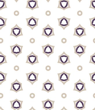 geometrik süsleme biçiminde kusursuz vektör deseni