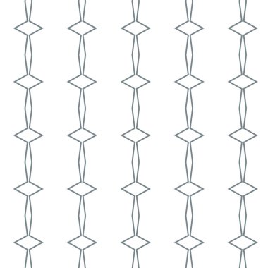 geometrik süsleme biçiminde kusursuz vektör deseni