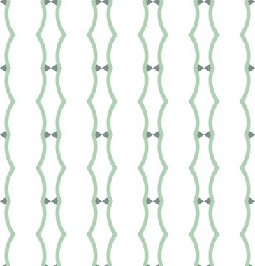 Geometrik süslemeli vektör deseni. Kusursuz tasarım dokusu.