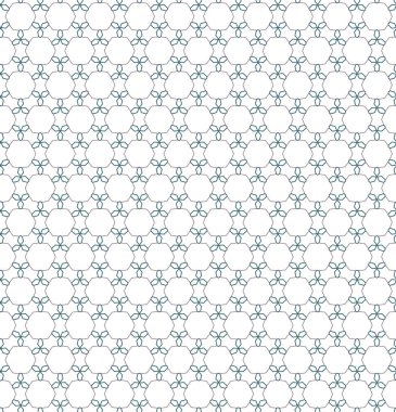 Geometrik süslemeli vektör deseni. Kusursuz tasarım dokusu.