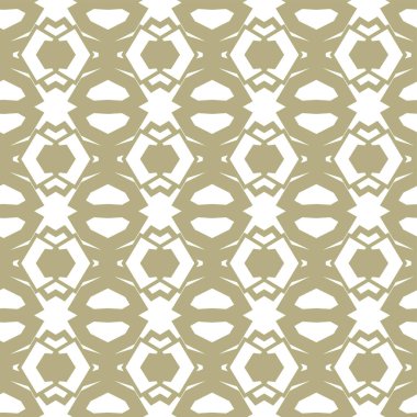 Kusursuz Vektör Deseni. Geometrik Süsleme Biçiminde Arkaplan DokusuName.