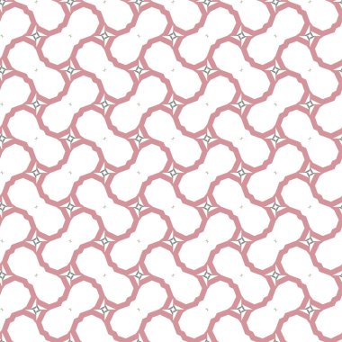 Kusursuz Vektör Deseni. Geometrik Süsleme Biçiminde Arkaplan DokusuName.