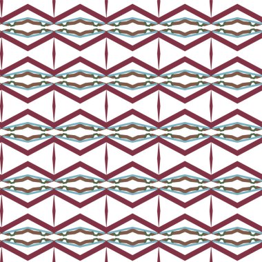 Kusursuz Vektör Deseni. Geometrik Süsleme Biçiminde Arkaplan DokusuName.