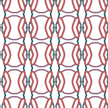 Kusursuz Vektör Deseni. Geometrik Süsleme Biçiminde Arkaplan DokusuName.