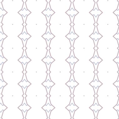 geometrik süsleme biçiminde kusursuz vektör deseni