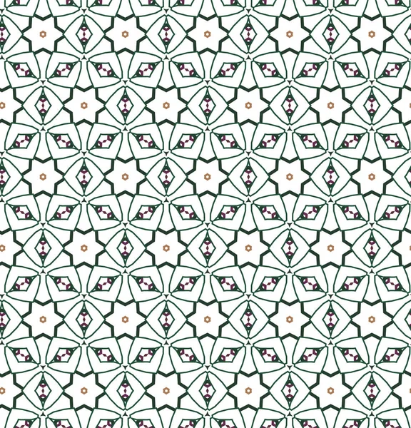 geometrik süsleme biçiminde kusursuz vektör deseni