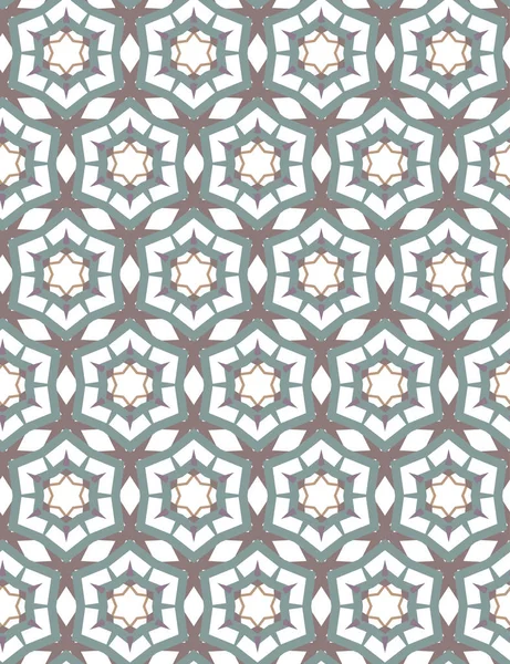 geometrik süsleme biçiminde kusursuz vektör deseni