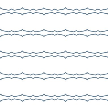 geometrik süsleme biçiminde kusursuz vektör deseni