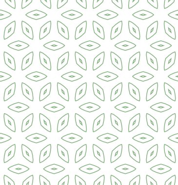 geometrik süsleme biçiminde kusursuz vektör deseni