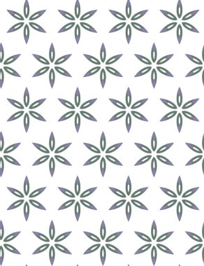 geometrik süsleme biçiminde kusursuz vektör deseni