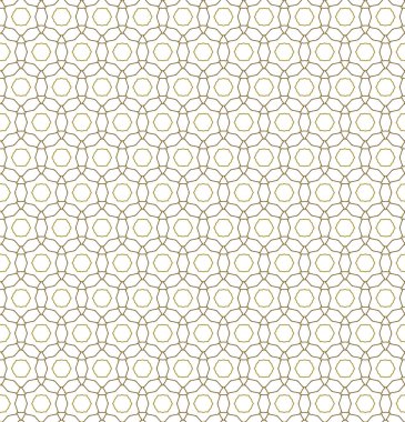 Kusursuz Vektör Deseni. Geometrik Süsleme Biçiminde Arkaplan DokusuName.