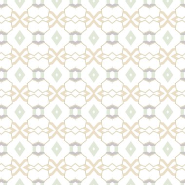 Kusursuz Vektör Deseni. Geometrik Süsleme Biçiminde Arkaplan DokusuName.