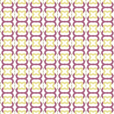 Kusursuz Vektör Deseni. Geometrik Süsleme Biçiminde Arkaplan DokusuName.