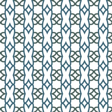 Dikişsiz geometrik süs vektör deseni. Soyut arka plan