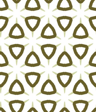 geometrik süsleme biçiminde kusursuz vektör deseni