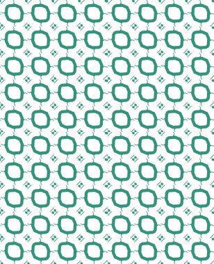 geometrik süsleme biçiminde kusursuz vektör deseni