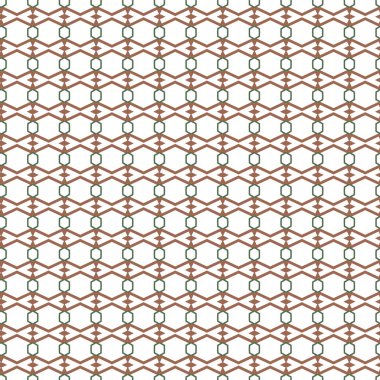 geometrik süsleme biçiminde kusursuz vektör deseni