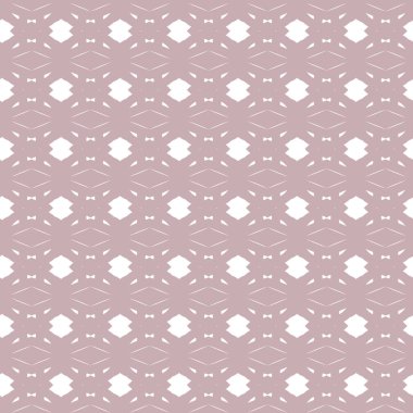 geometrik süsleme biçiminde kusursuz vektör deseni