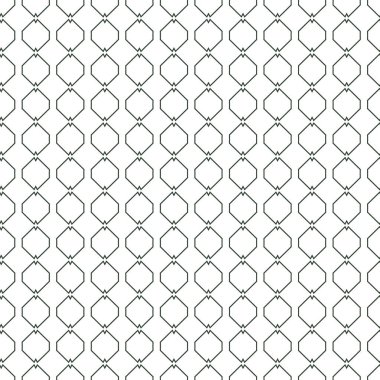 geometrik süsleme biçiminde kusursuz vektör deseni