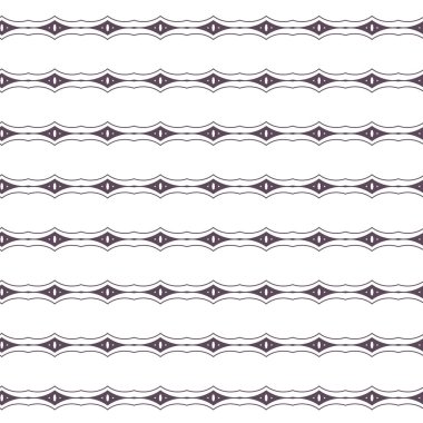 geometrik süsleme biçiminde kusursuz vektör deseni