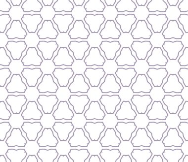 Dikişsiz geometrik süs vektör deseni. Soyut arka plan