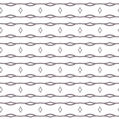 Dikişsiz geometrik süs vektör deseni. Soyut arka plan