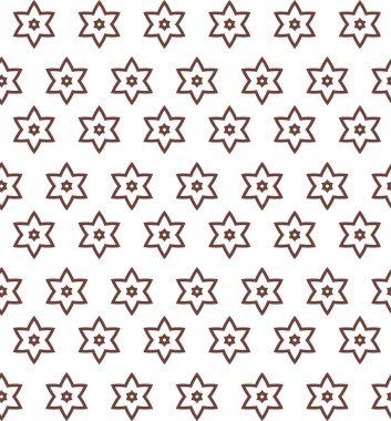 Dikişsiz geometrik süs vektör deseni. Soyut arka plan