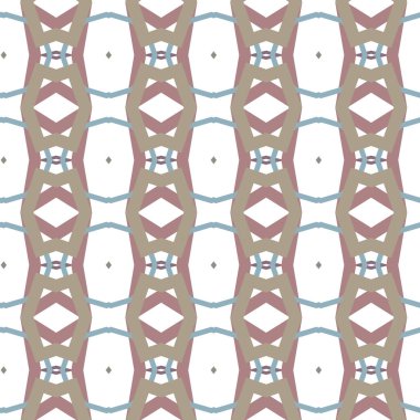 Kusursuz Vektör Deseni. Geometrik Süsleme Biçiminde Arkaplan DokusuName.