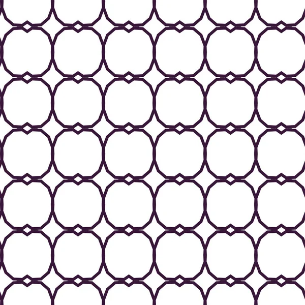 Motif Vectoriel Sans Couture Dans Style Ornemental Géométrique — Image vectorielle