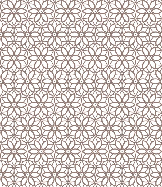 Geometrik süslemeli vektör deseni. Kusursuz tasarım dokusu.