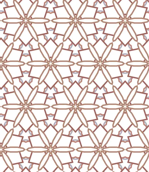 Geometrik süslemeli vektör deseni. Kusursuz tasarım dokusu.