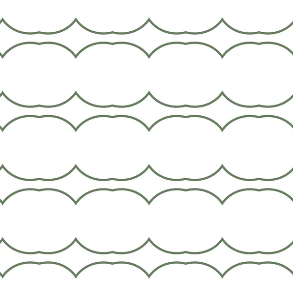 Padrão Vetorial Sem Costura Estilo Geométrico Ornamental —  Vetores de Stock