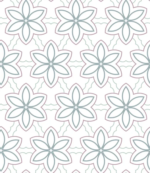 Kusursuz Vektör Deseni. Geometrik Süsleme Biçiminde Arkaplan DokusuName.