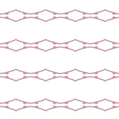 Kusursuz Vektör Deseni. Geometrik Süsleme Biçiminde Arkaplan DokusuName.