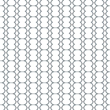 Geometrik süslemeli vektör deseni. Kusursuz tasarım dokusu.