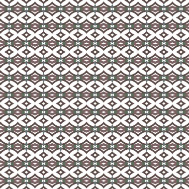 Geometrik süslemeli vektör deseni. Kusursuz tasarım dokusu.