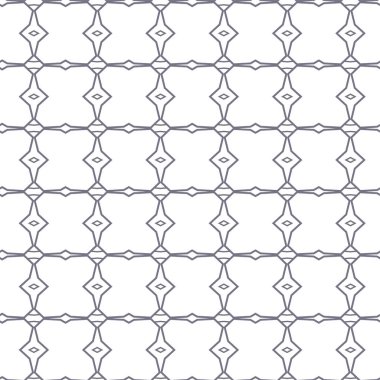 Dikişsiz geometrik süs vektör deseni. Soyut arka plan