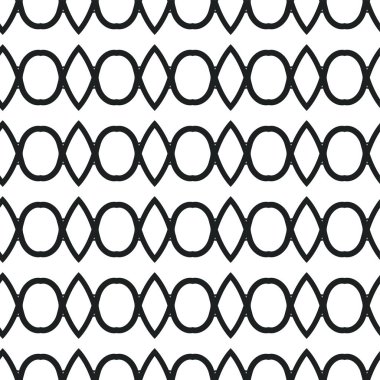 Dikişsiz geometrik süs vektör deseni. Soyut arka plan