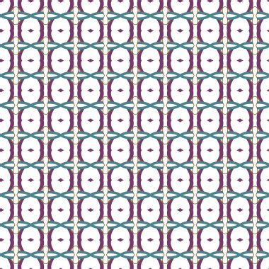 Dikişsiz geometrik süs vektör deseni. Soyut arka plan