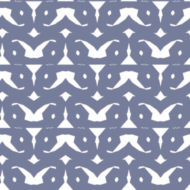 Dikişsiz geometrik süs vektör deseni. Soyut arka plan