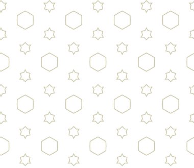 Dikişsiz geometrik süs vektör deseni. Soyut arka plan