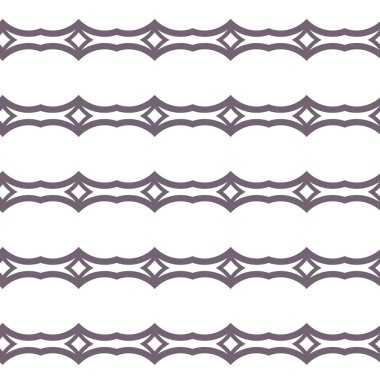 Dikişsiz geometrik süs vektör deseni. Soyut arka plan