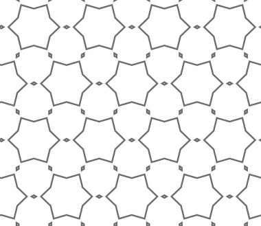 Dikişsiz geometrik süs vektör deseni. Soyut arka plan