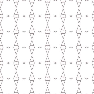 Geometrik süslemeli vektör deseni. Kusursuz tasarım dokusu.