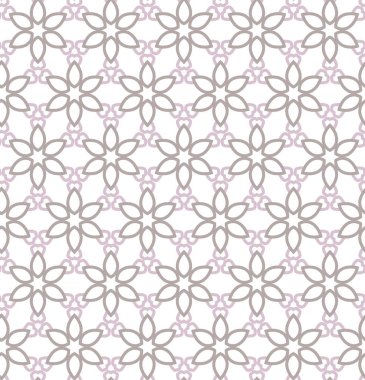 Geometrik süslemeli vektör deseni. Kusursuz tasarım dokusu.