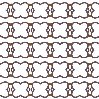 Kusursuz Vektör Deseni. Geometrik Süsleme Biçiminde Arkaplan DokusuName.