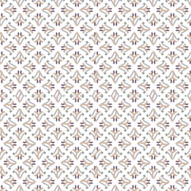 Kusursuz Vektör Deseni. Geometrik Süsleme Biçiminde Arkaplan DokusuName.