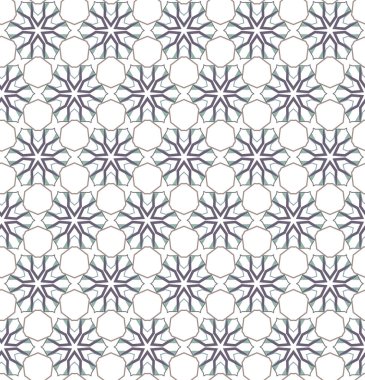Kusursuz Vektör Deseni. Geometrik Süsleme Biçiminde Arkaplan DokusuName.
