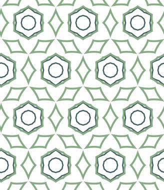 Dikişsiz geometrik süs vektör deseni. Soyut arka plan
